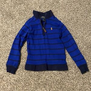 Boys size 4T polo quarter zip